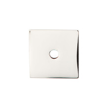 Top Knobs  TK94PN Sanctuary Square Backplate 1" - Polished Nickel