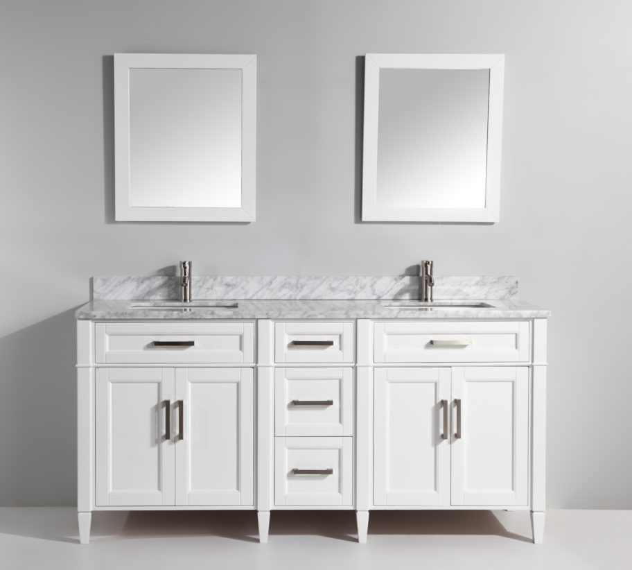 Vanity Art Va2072dw 72 Inch Double Sink Vanity Cabinet With