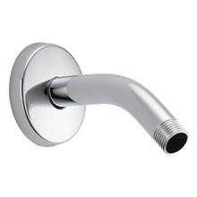 Mountain Plumbing MT20-12-BRN 12" Shower Arm & Flange With 45° Bend - Brushed Nickel