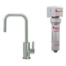 Mountain Plumbing MT1833FIL-NL-PVDPN Point-of-Use Drinking Faucet With Water Filtration System - PVD Polished Nickel