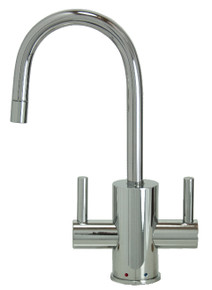 Mountain Plumbing MT1841-NL-PVDBRN "The Little Gourmet" Instant Hot & Cold Water Faucet - PVD Brushed Nickel