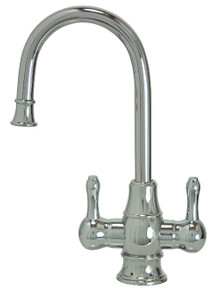 Mountain Plumbing MT1851-NL-PVDBRN "The Little Gourmet" Instant Hot & Cold Water Faucet - PVD Brushed Nickel