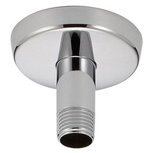 Mountain Plumbing MT30-3-CPB 3" Round Ceiling Drop Shower Arm - Polished Chrome