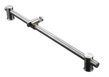 Mountain Plumbing  MT9SR-PN  Stainless Steel Adjustable Slide Bar Shower Rail  - Polished Nickel