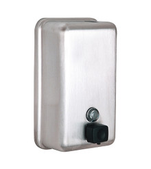Alpine  423-SSB Stainless Wall Mount Soap Dispenser  - Stainless Steel Brushed
