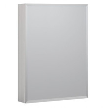 Foremost 23" x 30" Medicine Cabinet with Beveled Mirror and Interior Mirror -Satin