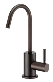 Whitehaus WHFH-C1010-ORB Point of Use Cold Water Drinking Faucet with Gooseneck Spout - Oil Rubbed Bronze