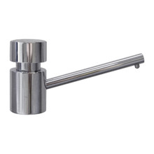 Whitehaus WHFSCP-D-C Utility Brass Soap / Lotion Dispenser - Polished Chrome