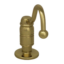 Whitehaus WHSD1167-B Beluga Brass Soap / Lotion Dispenser - Polished Brass