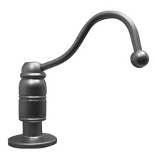 Whitehaus WHSD1167-SC Beluga Brass Soap / Lotion Dispenser - Satin Chrome