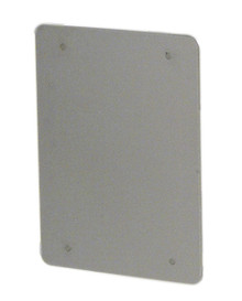Whitehaus AEP4538PL Aeri Rectangular Non-Sliding Door - Aluminum
