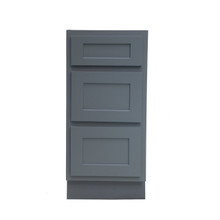 Vanity Art  VA4012-3G 12 Inch Vanity Cabinet Grey
