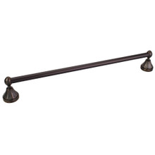 Hardware Resources BHE3-03DBAC Newbury 18 Inch Towel Bar - Brushed Oil Rubbed Bronze