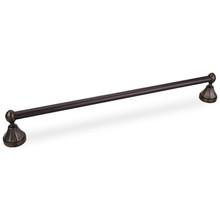 Hardware Resources BHE3-04DBAC-R Newbury 24 Inch Towel Bar - Brushed Oil Rubbed Bronze