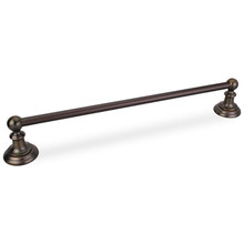 Hardware Resources BHE5-03DBAC-R Fairview 18 Inch Towel Bar - Brushed Oil Rubbed Bronze