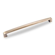 Hardware Resources 1092-12AB Milan 1 12-13/16 Inch L Plain Square Appliance Pull Handle - Brushed Antique Brass