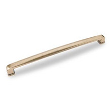 Hardware Resources 1092-12AEM Milan 1 12-13/16 Inch L Plain Square Appliance Pull Handle - Distressed Antique Brass