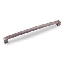 Hardware Resources 1092-12DBAC Milan 1 12-13/16 Inch L Plain Square Appliance Pull Handle - Brushed Oil Rubbed Bronze