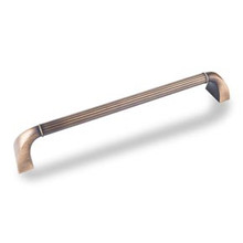 Hardware Resources Z281-12ABSB Cordova 12-3/4 Inch L Appliance Pull Handle - Antique Brushed Satin Brass
