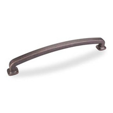 Hardware Resources MO6373-12DMAC Belcastel 13-1/4 Inch L Forged Look Flat Bottom Appliance Pull Handle - Distressed Oil Rubbed Bronze
