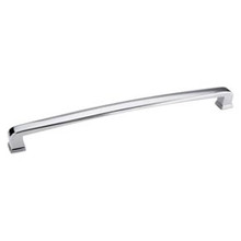 Hardware Resources 1092-12PC Milan 1 12-13/16 Inch L Plain Square Appliance Pull Handle - Polished Chrome