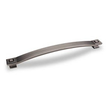 Hardware Resources 585-12BNBDL Delmar 13-1/4 Inch L Square Appliance Pull Handle - Brushed Pewter