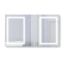 Krugg Svange 6036lrr Led Mirror Medicine Cabinet 60 Inch W X 36 Inch W Dimmer Defogger
