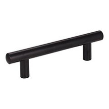 Hardware Resources 146MB 146 mm (5-3/4") Overall Length 9/16" Diameter Steel Cabinet Bar Pull - 96 mm center-to-center Holes - Screws Included - Matte Black