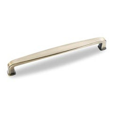 Hardware Resources 1092-160AB 6-13/16" Overall Length Plain Square Cabinet Pull - 160 mm center-to-center Holes - Screws Included - Brushed Antique Brass