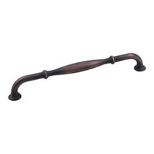Hardware Resources 658-224DBAC 9-7/8" Overall Length Cabinet Pull 224 mm center-to-center - Screws Included - Brushed Oil Rubbed Bronze