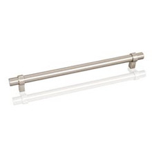 Hardware Resources 5480SN 20-1/2" Overall Length Bar Cabinet Pull 480 mm center-to-center - Screws Included - Satin Nickel