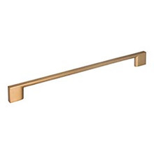 Hardware Resources 635-256SBZ 11-7/16" Overall Length Cabinet Pull 256 mm center-to-center - Screws Included - Satin Bronze