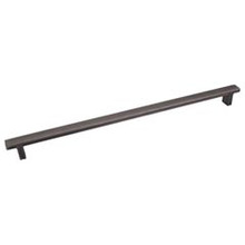 Hardware Resources 867-320BNBDL 13-15/16" Overall Length Rectangle Cabinet Pull 320 mm center-to-center - Screws Included - Brushed Pewter