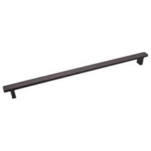Hardware Resources 867-320DBAC 13-15/16" Overall Length Rectangle Cabinet Pull 320 mm center-to-center - Screws Included - Brushed Oil Rubbed Bronze