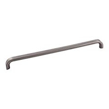 Hardware Resources 667-305BNBDL 12-9/16" Overall Length Cabinet Pull 305 mm center-to-center - Screws Included - Brushed Pewter