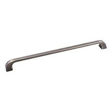 Hardware Resources 972-305BNBDL 12-3/4" Overall Length Cabinet Pull 305 mm (12") center-to-center - Screws Included - Brushed Pewter