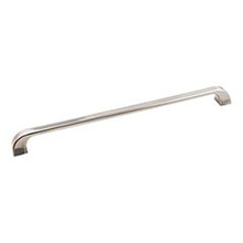 Hardware Resources 972-305SN 12-3/4" Overall Length Cabinet Pull 305 mm (12") center-to-center - Screws Included - Satin Nickel