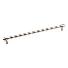 Hardware Resources 885-305SN 12-15/16" Overall Length Cabinet Pull 305 mm center-to-center - Screws Included - Satin Nickel