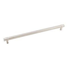 Hardware Resources 293-305SN 13-1/4" Overall Length Square Bar Pull 305 mm center-to-center - Screws Included - Satin Nickel