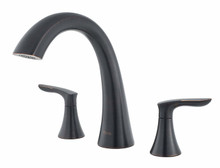 Pfister RT6-5WRY Weller Two Handle Roman Tub Faucet Trim - Tuscan Bronze