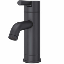 Pfister LG42-NB00 Contempra Single Handle Lavatory Faucet - Matte Black