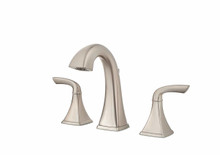 Pfister LG49-BS0K Bronson Two Handle Widespread Lavatory Faucet - Brushed Nickel