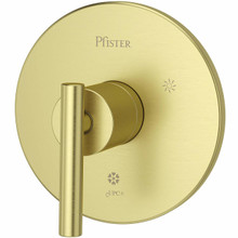 Pfister R89-1NCBG Contempra Valve Trim - Brushed Gold