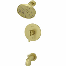 Pfister LG89-8NCBG Contempra Tub and Shower Faucet Trim - Brushed Gold