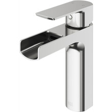 VIGO VG01042BN Ileana Single Hole Bathroom Faucet In Brushed Nickel