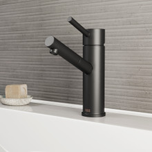 VIGO VG01009MB Noma Single Hole Bathroom Faucet In Matte Black