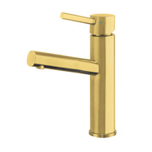 Whitehaus WHS1206-SB-B Waterhaus Single Lever Lavatory Faucet - Brass