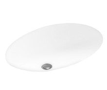 Swanstone UL01913.010 13 x 19  Vanity Single Bowl Sink in White