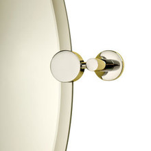 Valsan 67503UB Porto Mirror Support - Unlacquered Brass