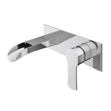 VIGO VG05004CH Cornelius Single Handle Wall Mount Bathroom Faucet In Chrome